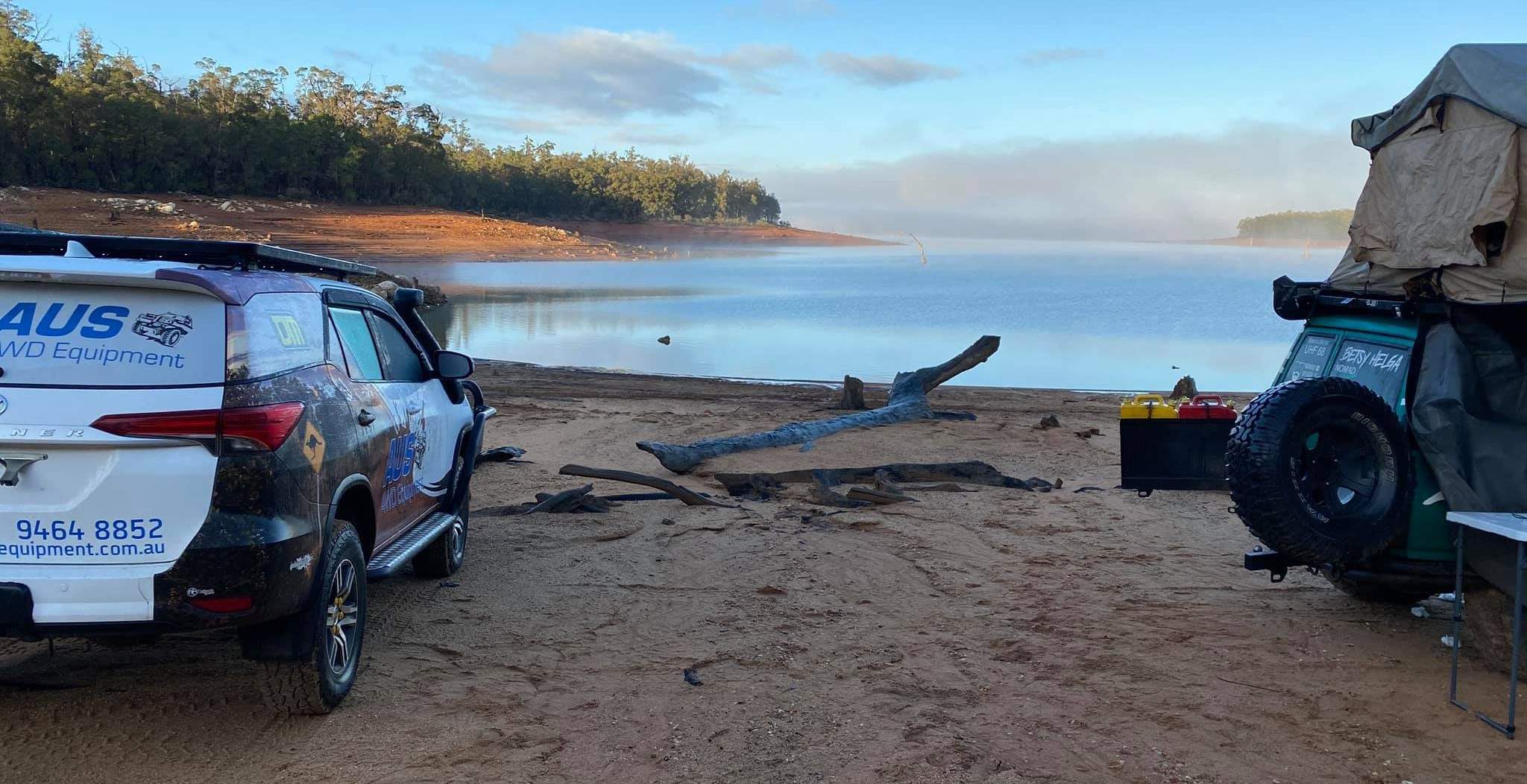 lake view background