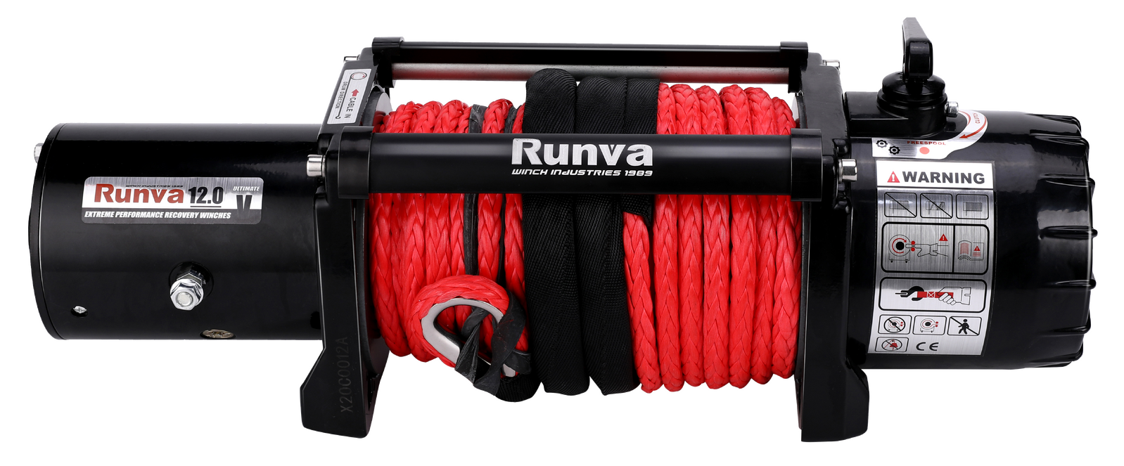 Runva EWV12000 Ultimate 12V Winch - EWV1200012VD