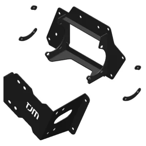 Air Compressor Bracket Black Steel