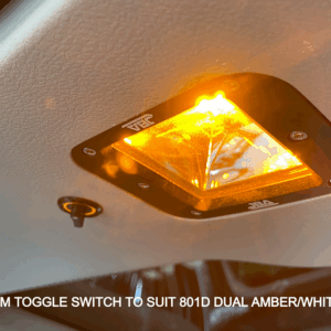 JBA 200 series Tailgate LED – Dual Amber/White (801D)