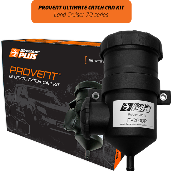 Direction Plus ProVent Ultimate Catch Can Kit Land Cruiser 70 Series