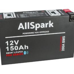 Allspark 150Ah Slimline Lithium Battery with Bluetooth 12V AS-12150SLIMBT