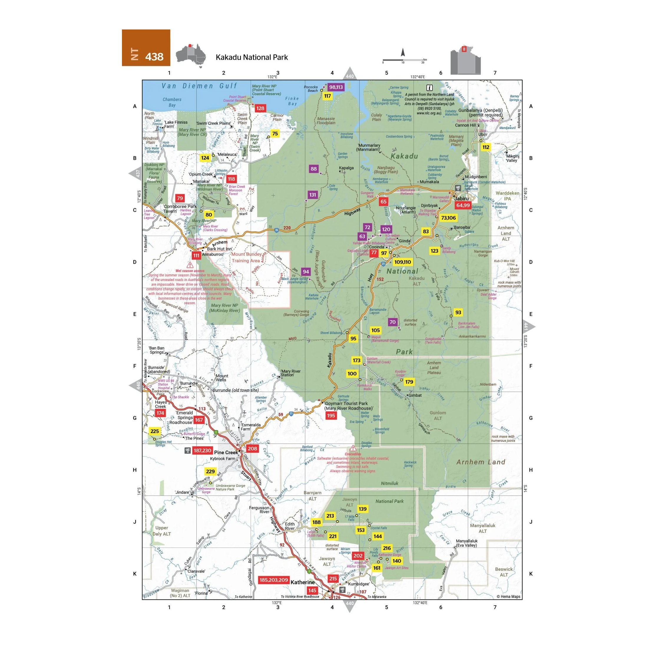 Hema Maps Where to Camp Guide 5970511