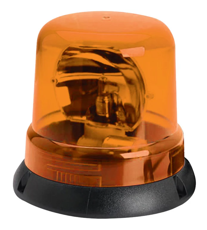 L9252HYMC Beacon Atomic Rotary light MAGNETIC 12v input Amber
