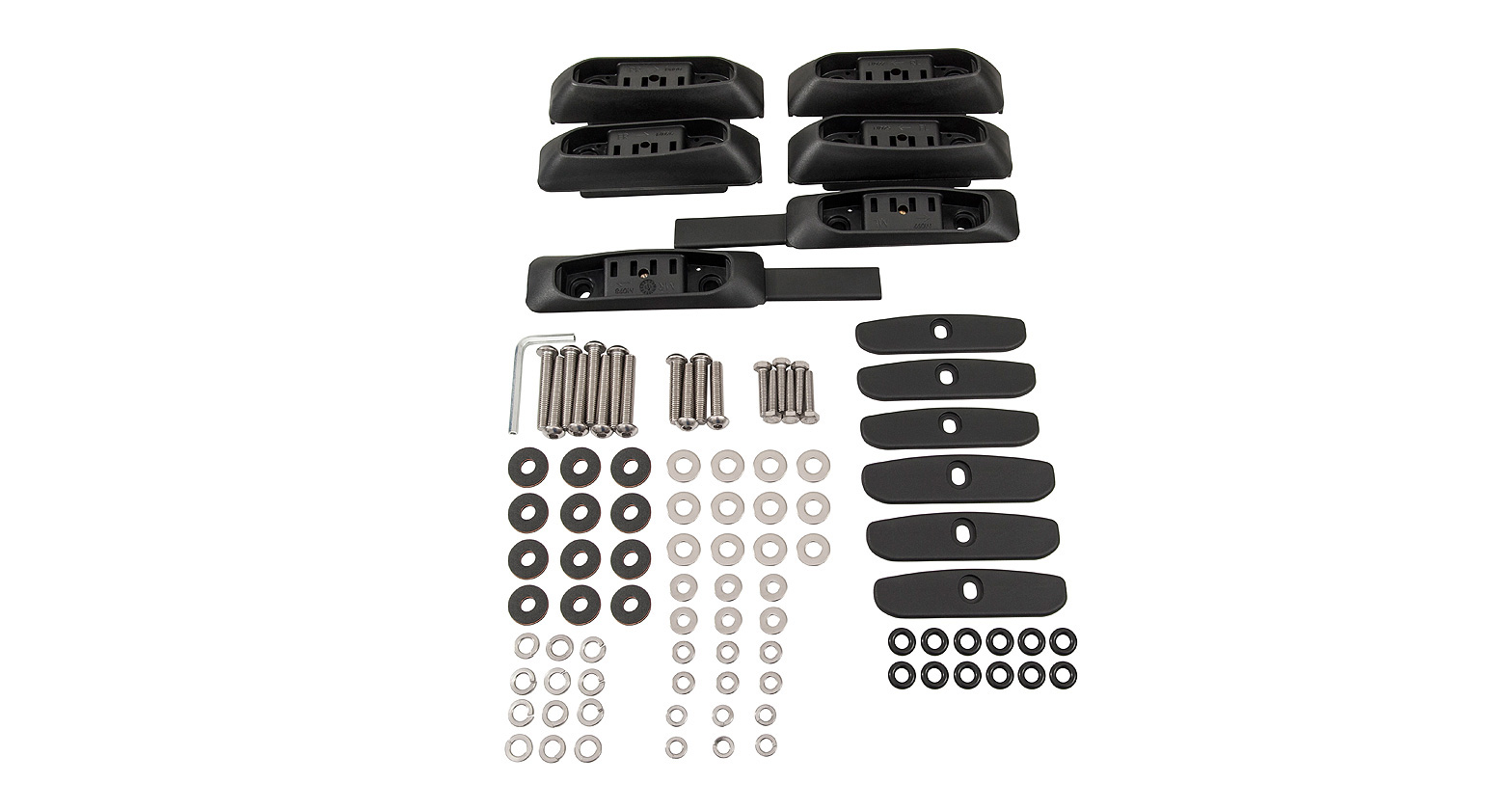 Rhino Rack RCP Base Kit (x6) Part No: RCP02-BK – Landcruiser & Lexus