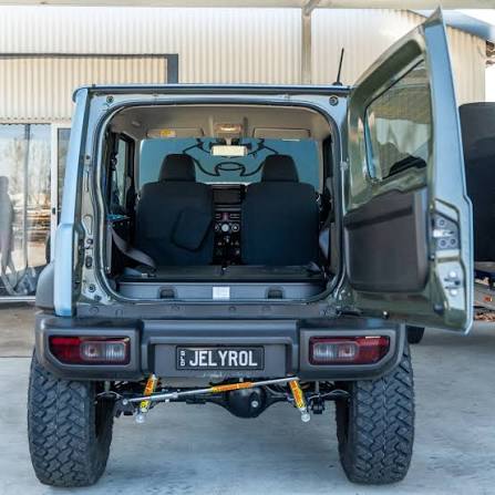 Pirate Camp Co Rear Door Strut Extension for Suzuki Jimny JB74