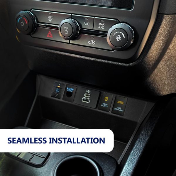 Pirate Camp Co. — Dash Switch Cluster Ford Ranger Next Gen XL & XLS