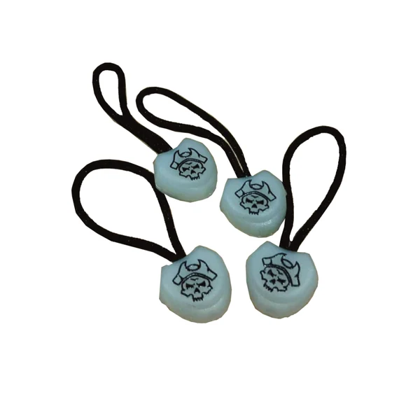 Pirate Camp Co. Glow-in-the-Dark Zipper Pulls