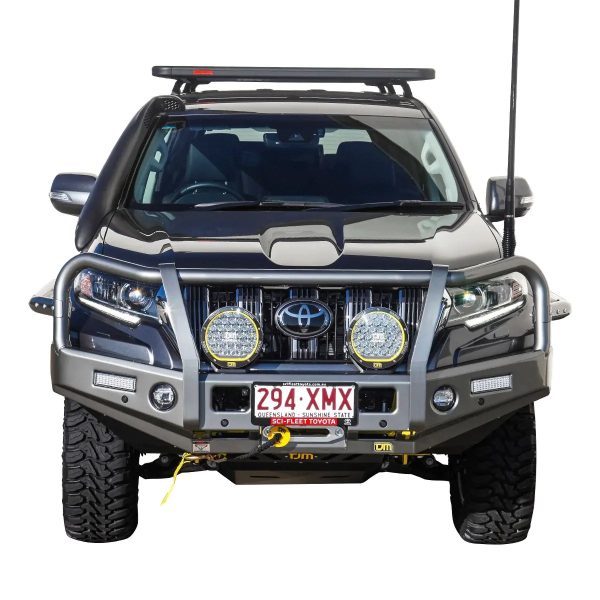 TJM Outback Bullbar Black Steel