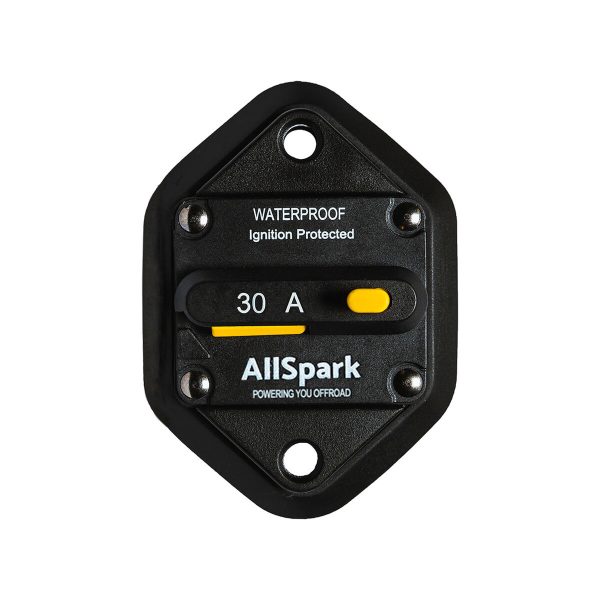 AS-CB30FM Allspark 30A Circuit Breaker — Flush Mount