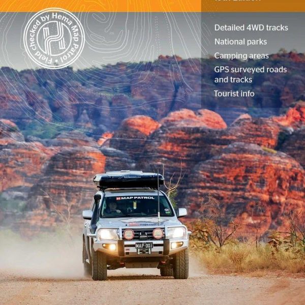 Hema Maps - The Kimberley Map – Featuring the Gibb River Road