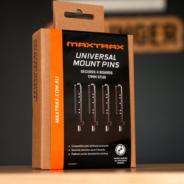 Maxtrax Universal Mounting Short Pins 17mm – 4 Pack