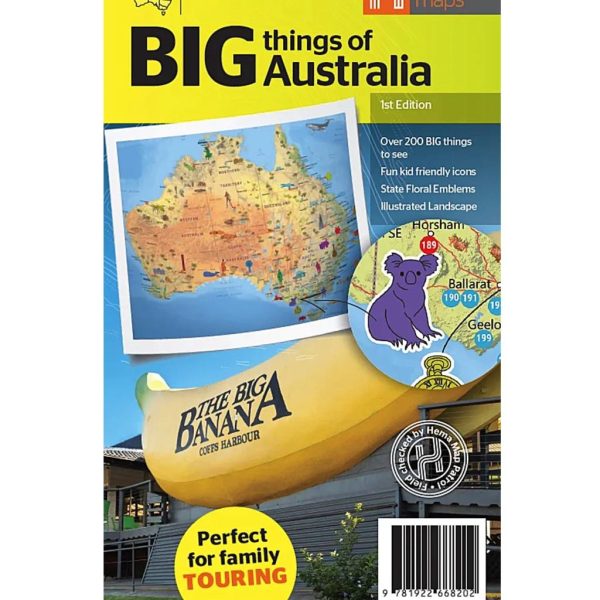 Hema Maps - Big Things of Australia Map