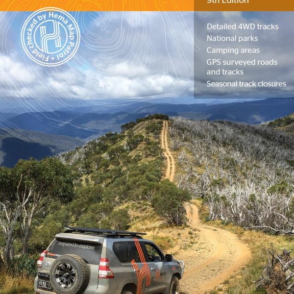 Hema Maps - The Victorian High Country Map – 9th Edition