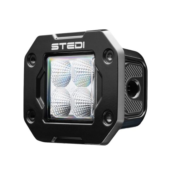 STEDI G4 Black Flush Work Light