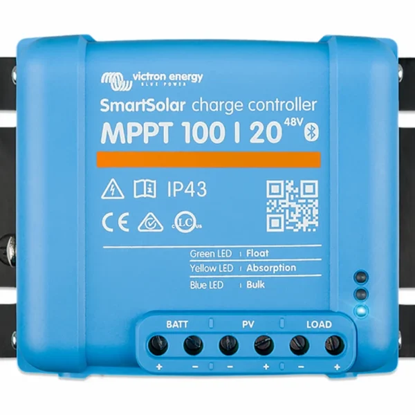 Victron Smart Solar MPPT Charge Controller 100/20 With Bluetooth 12-48V